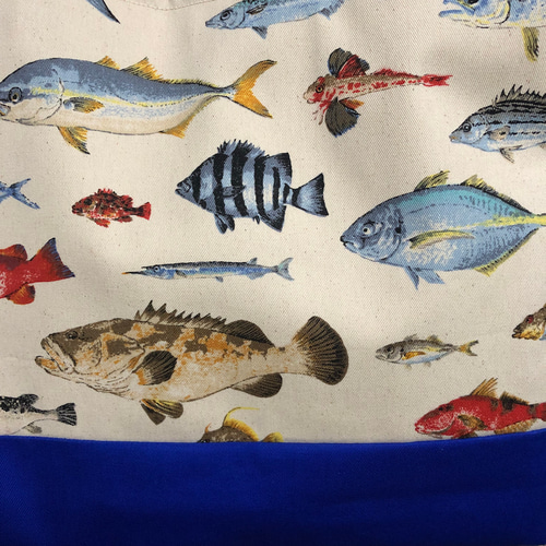 お魚大好き！ 入園入学 レッスンバッグ 幼稚園 保育園 小学生