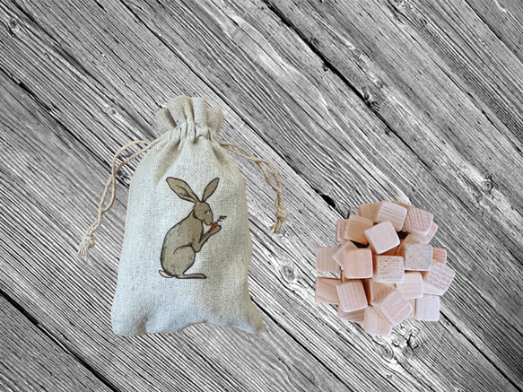 Mori no Arare Rabbit design Ⅰ -森林香囊- 第1張的照片