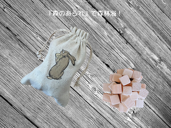 Mori no Arare Rabbit design Ⅰ -森林香囊- 第3張的照片