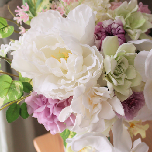 アーティフィシャル&プリザーブドフラワー ミックスアレンジメント