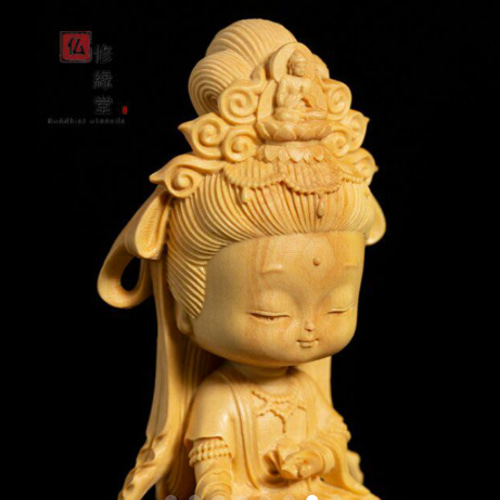 【修縁堂】珍品 木彫仏像 地蔵菩薩座像 地蔵菩薩像 ミニ彫刻 仏教工芸 総柘植材 楽天市場】ミニ仏像地蔵菩薩柘植(ツゲ)地蔵菩薩像水子地蔵お地蔵様