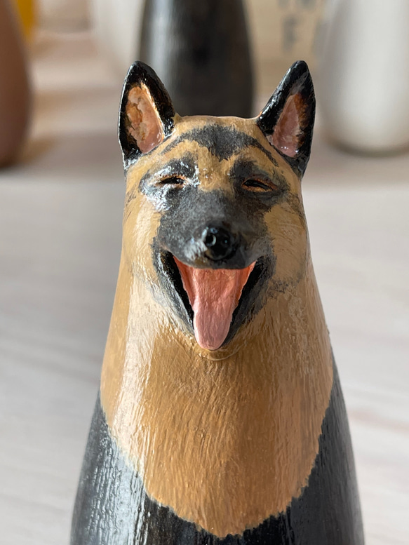 犬小法師 K9 イヌのオブジェ ソーシャルグッド シェパード 立体