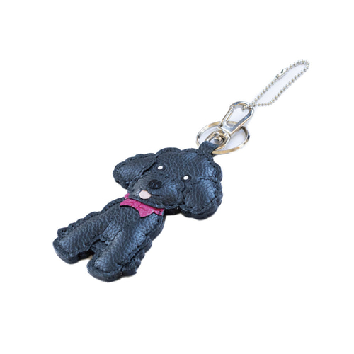 美品✭バッグチャーム 犬 キーホルダー メンズ トイプードル ブラウン バッグチャーム キーホルダー | Ranchers
