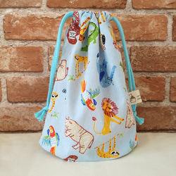 ハンドメイド⭐︎給食セット 26. 生成りどうぶつ ハンドメイド⭐︎給食セット 26. 生成りどうぶつ