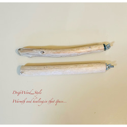 流木インテリア ２個セット バードケージ用の天然流木の止まり木 鳥かご ケージ ニームパーチ インコ とまり台 N1 4枚目の画像