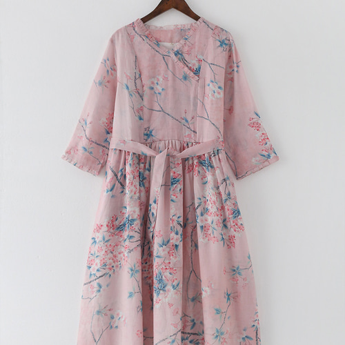 ROSE 様 リバティ生地使用 フリルギャザーワンピース 1741-72035_26.jpg