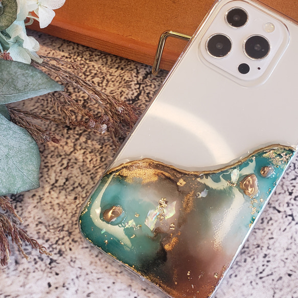 アルコールインクアートiPhoneケース iPhone 14 Pro Max アルコール