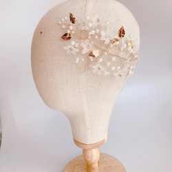 bouquet ヘッドドレス  15cm 小枝アクセサリー 7枚目の画像