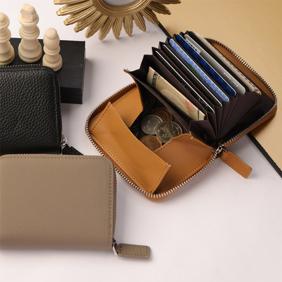 再販 4980円 → 2980円ミニ財布 カードケース レディース メンズ  スキミング防止 じゃばら <t778-> 14枚目の画像