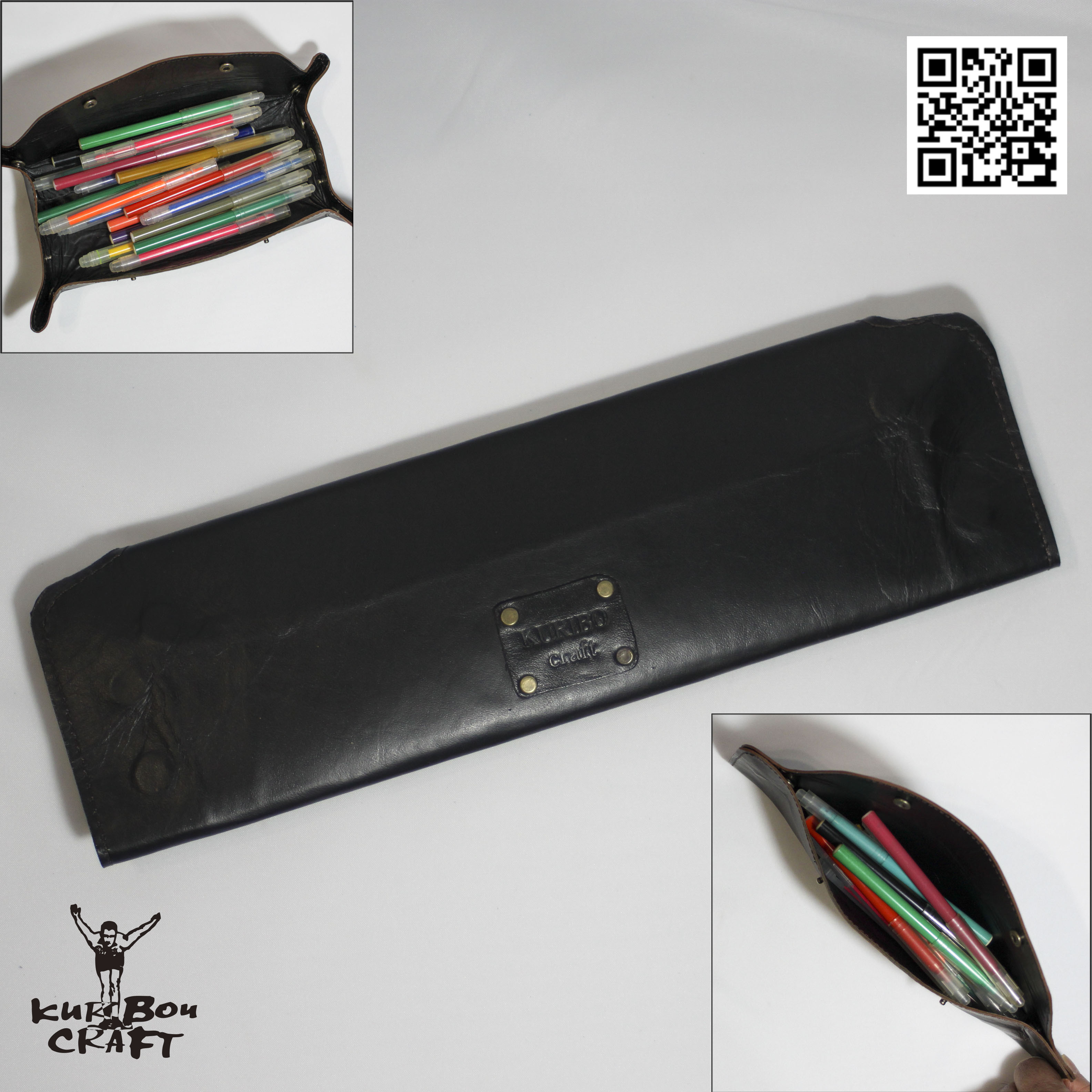 【本革】トレーになるペンケース　コバゴールド tw202301091024121270609