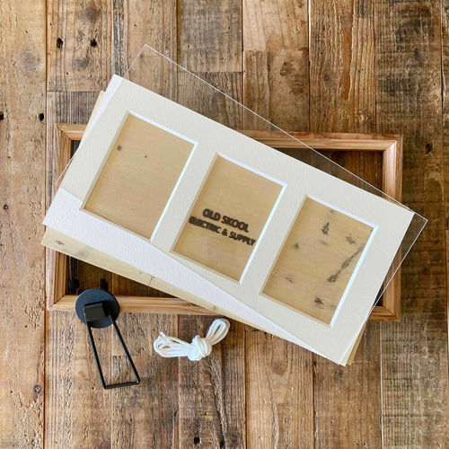 受注製作｜ウッドファミリーフレーム｜縦写真 】｜家族写真｜写真立て