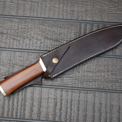 [預訂銷售：生產時間 6-8 個月] Tosa smith 定制彎刀 210 Ironwood (kmachete-002) 第6張的照片