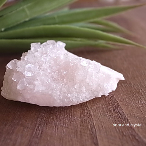 ピンクアポフィライト 28g インド産 原石 天然石 天然石 宙と