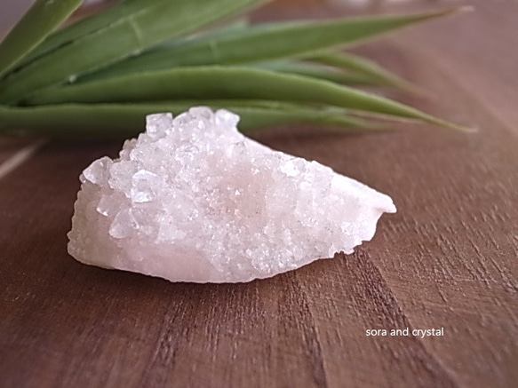 ピンクアポフィライト 28g インド産 原石 天然石 天然石 宙と