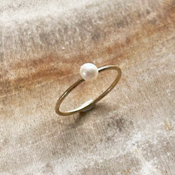 Pearl ring S（14KGF） 1枚目の画像