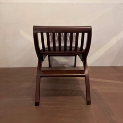 カルティニベンチ　レザー　玄関椅子　ベンチ　本革 3枚目の画像