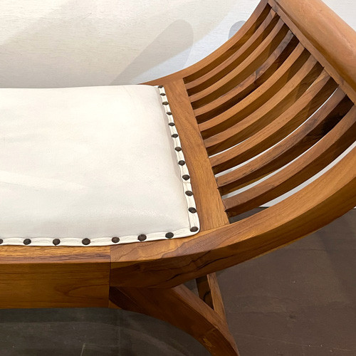 カルティニベンチ レザー 玄関椅子 ベンチ 本革 ソファ・ベンチ