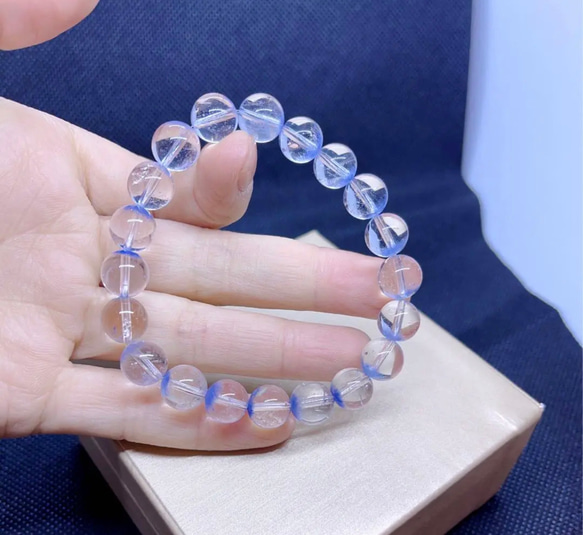 ⭐︎【天然】タイチンルチルクオーツ ブレスレット 9.8mm 25.58g