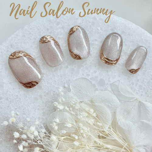マグネットネイルチップ /マグネット/ミラーネイル/ニュアンス