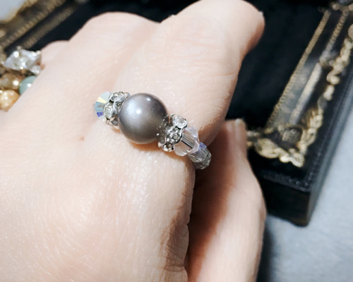 再販5】【新月、希望の光、新しいことを始める時のお守りに】ブラック