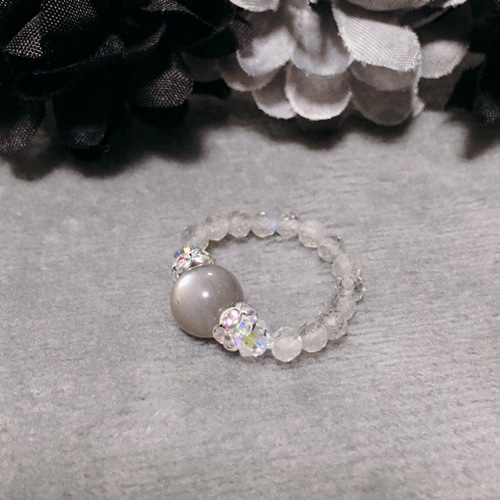 再販5】【新月、希望の光、新しいことを始める時のお守りに】ブラック