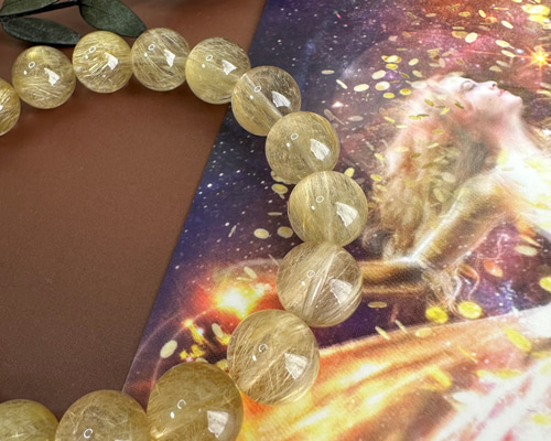 高品質】ヴィーナスヘアルチルクォーツブレスレット273 ブレスレット