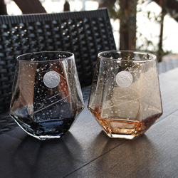 月冴ゆるヘキサゴン グラス ART空（アートクー） 通販 15263944