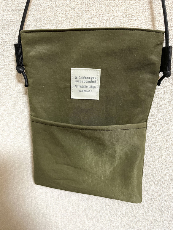 ポシェット☆khaki スマホポシェット 4枚目の画像