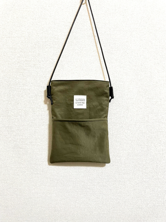 ポシェット☆khaki スマホポシェット 1枚目の画像