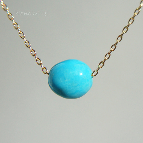 最終❗️未使用❗️GSTV K18スリーピングビューティーターコイズペンダントトップ GSTV K18スリーピングビューティーターコイズ ペンダントトップ