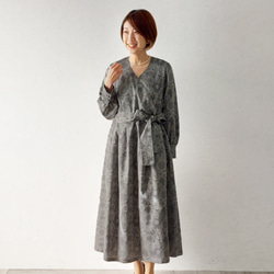 アフタヌーンティ　リバティ柄ロングワンピース　スモールスザンナ アフタヌーンティ リバティ柄ロングワンピース スモールスザンナ