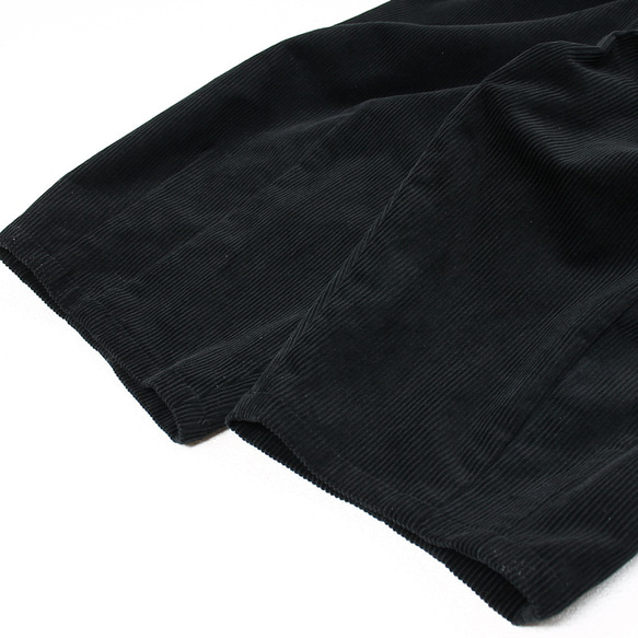 c_o_c_o_r_o 八分之長氣球褲【燈芯絨布料棉】黑色 第10張的照片