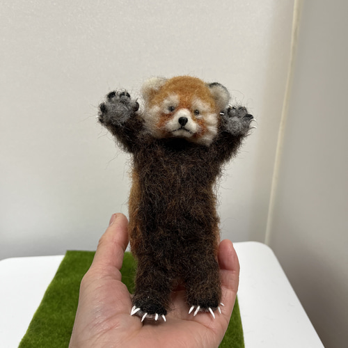 レッサーパンダ 羊毛フェルト Wool Whisper 通販 15264591