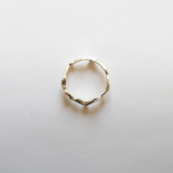 【二手 - 925銀】天然波浪紋銀戒指 第9張的照片