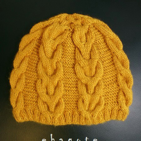 no.2279　Wool Knit Cap　(アラン模様のニットキャップ）        Ω 人気・おすすめ｜使いやすい・旅行におすすめ 品質保証 全国発送 日本国内発送・最短翌日お届け