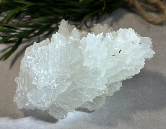 なごみ石✨　ホワイト　アラゴナイト クラスター 原石 霰石　ラフストーン 3枚目の画像