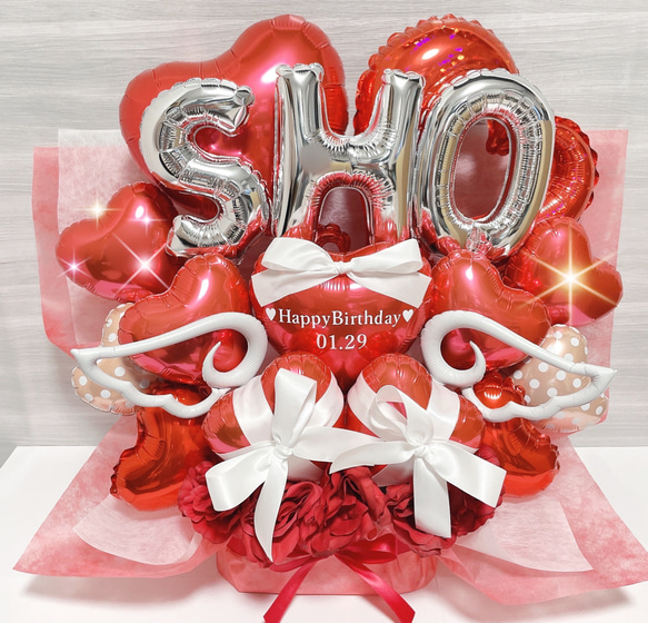 バルーンギフト バルーンアレンジ 結婚祝い 誕生日 生誕祭 推し 開店  