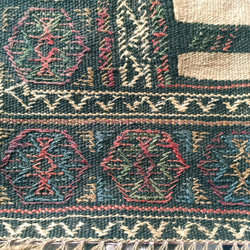 《SALE》世界に1枚　特別でおしゃれなインテリアになる　ヴィンテージ　KILIM モロッカンキリム　LF202005 4枚目の画像