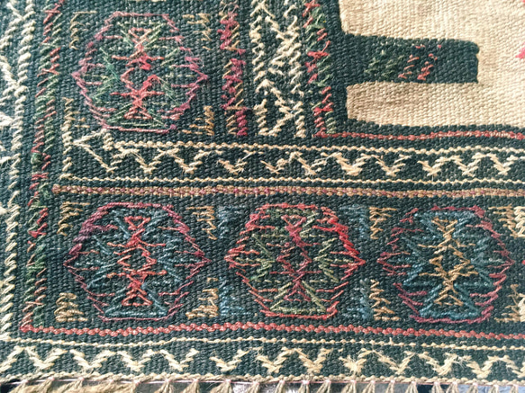 《SALE》世界に1枚　特別でおしゃれなインテリアになる　ヴィンテージ　KILIM モロッカンキリム　LF202005 4枚目の画像