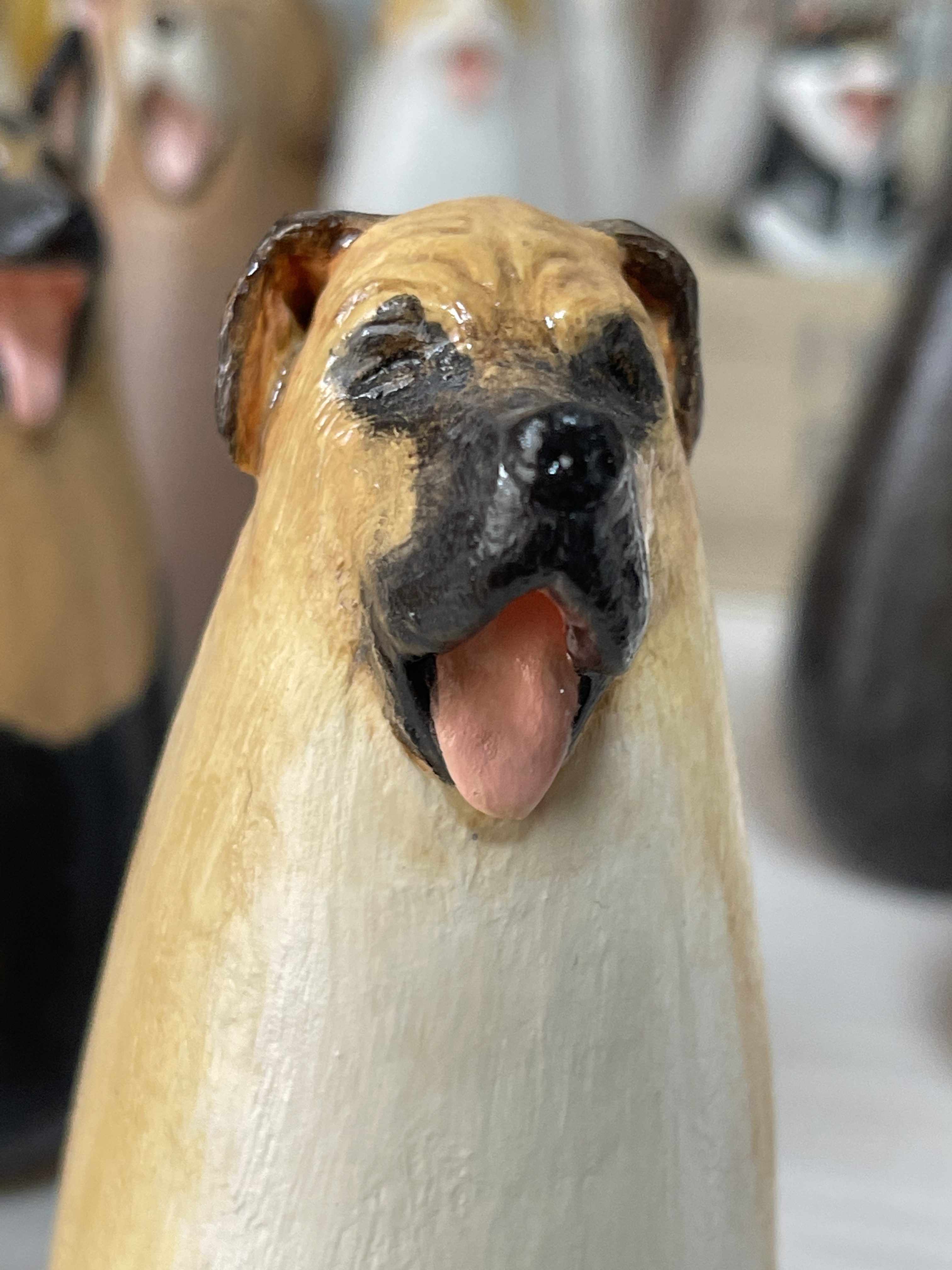 犬小法師　リク　イヌのオブジェ　ソーシャルグッド　グレートデーン