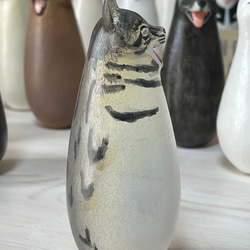 世界にひとつ 猫小法師 エマ ネコのオブジェ ベンガル 6枚目の画像