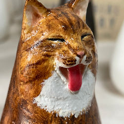 世界にひとつ 猫小法師 イチカ ネコのオブジェ ソーシャルグッド サイベリアン 9枚目の画像