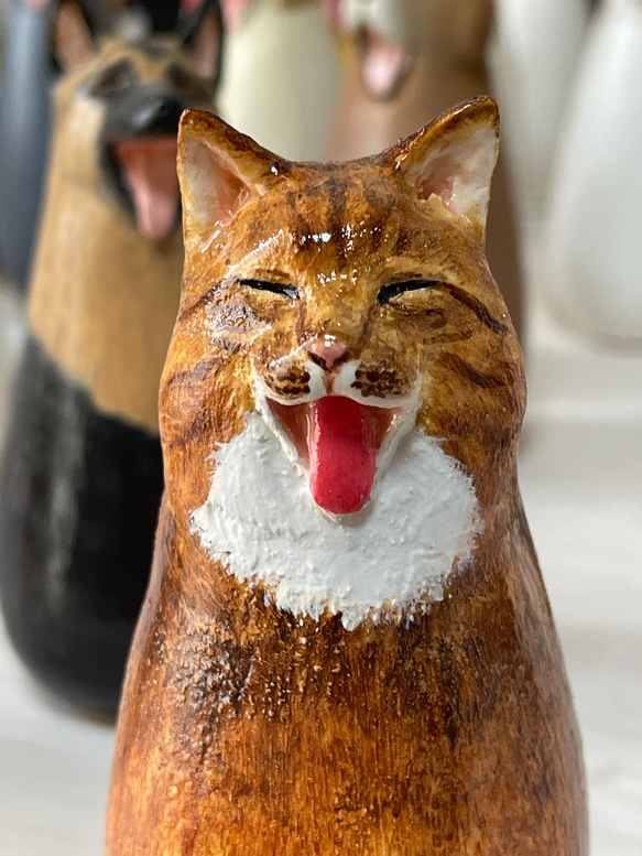 世界にひとつ 猫小法師 イチカ ネコのオブジェ ソーシャルグッド サイベリアン 4枚目の画像
