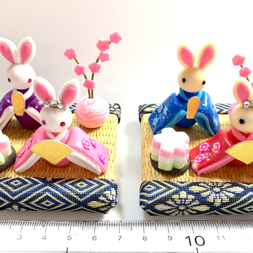 ❣️在庫処分SALE更に値引き❣️☆うさぎちゃんのお雛様 2300円→1000
