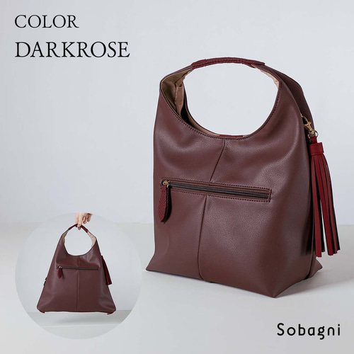 ☆エシカルレザー☆ワンハンドルバッグ 2wey☆レディース