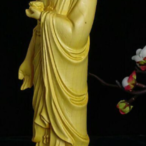 極上彫 木彫仏像 阿弥陀如来立像 阿弥陀仏 彫刻 仏教工芸 柘植材