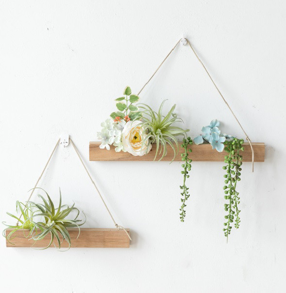 フェイクグリーン ウォールグリーン 観葉植物 造花 母の日 人工観葉植物 (Bサイズ)