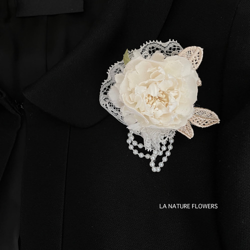 コサージュ】卒業式・入学式・結婚式セレモニーフォーマル＊クリア