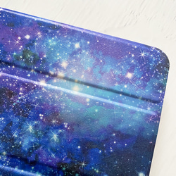 星と銀河の宇宙柄 iPadケース 3枚目の画像