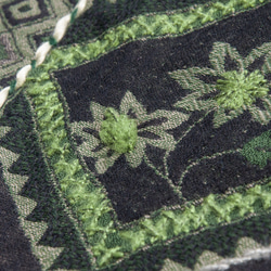 喀什米爾Cashmere刺繡羊毛披肩 針織圍巾 刺繡圍巾 克什米爾-花朵生日禮物 聖誕交換禮物 母親節禮物 情人節禮物 第6張的照片